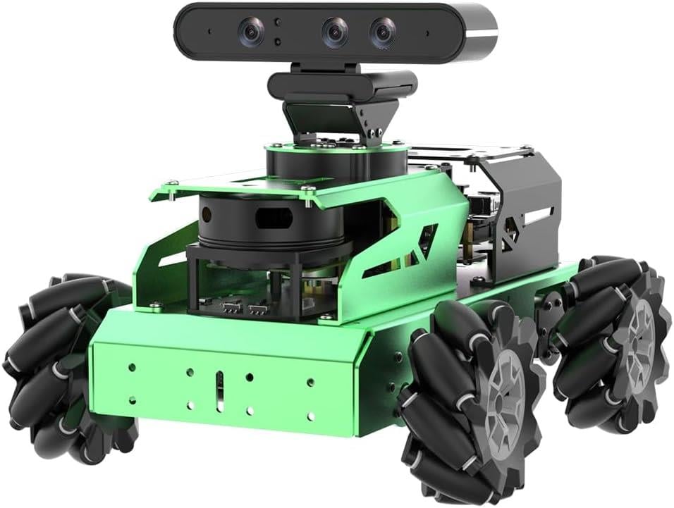 Hiwonder JetAuto ROS1 ROS2 Jetson Nano Lidar ve Derinlik Kameralı Robot Araba Standart Kit Jetson Nano 4GB Dahil