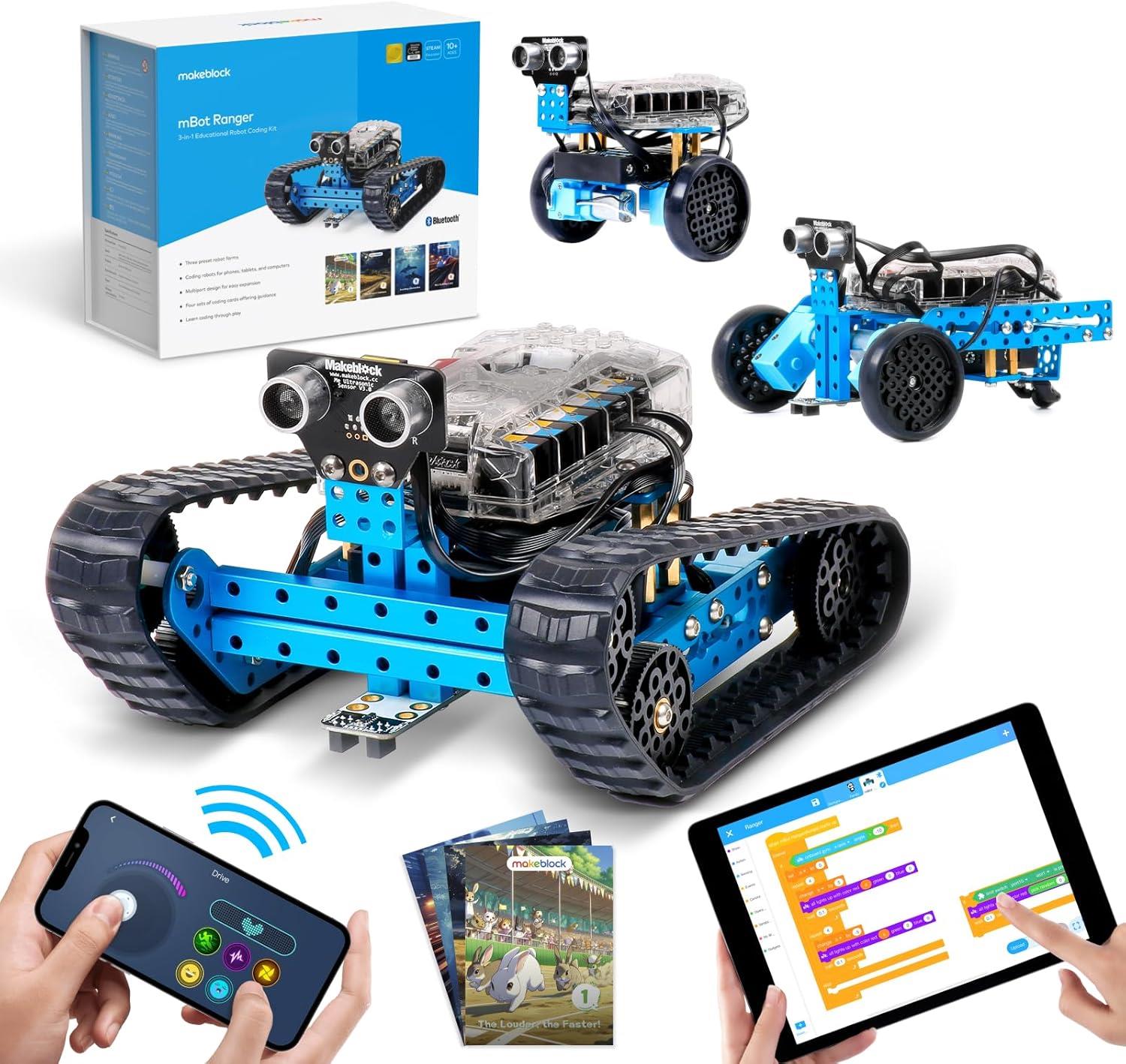 Makeblock mBot Ranger Dönüştürülebilir Programlanabilir STEM Eğitim Robot Kiti