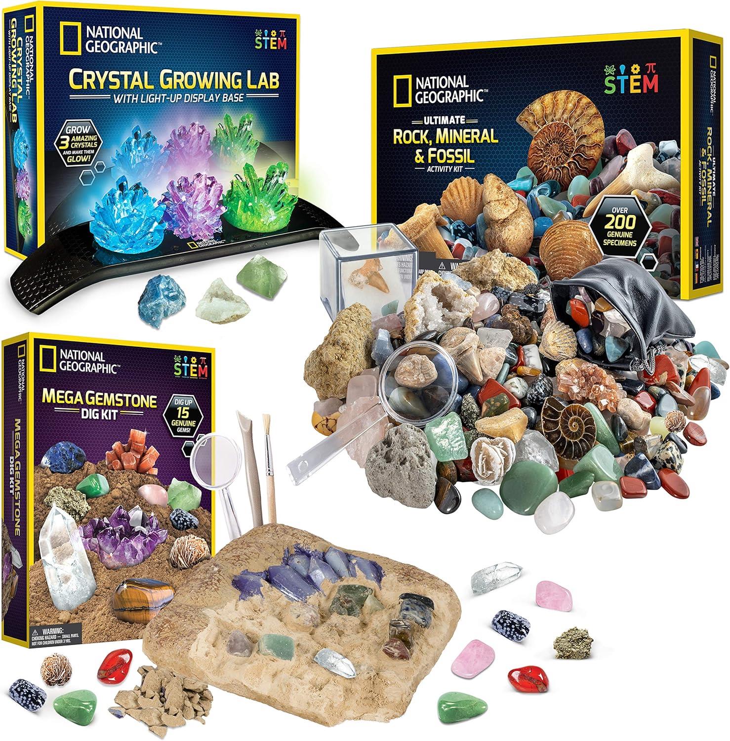 National Geographic Jeoloji Bundle STEM Setleri