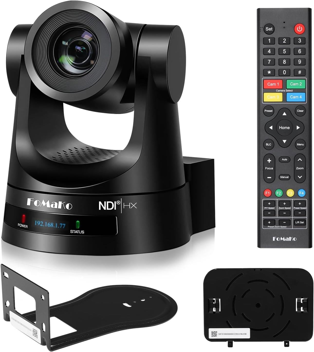 FoMaKo 20X Optik Zoom NDI PTZ Kamera HDMI 3G-SDI IP PoE USB KN20A Pro