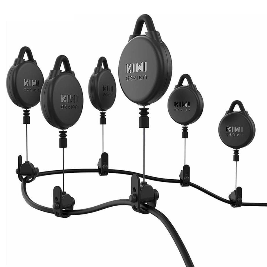 Kiwi Design VR Kablo Yönetimi Makaralı Kasnak Sistemi V2 Pro Versiyon 6 lı Paket