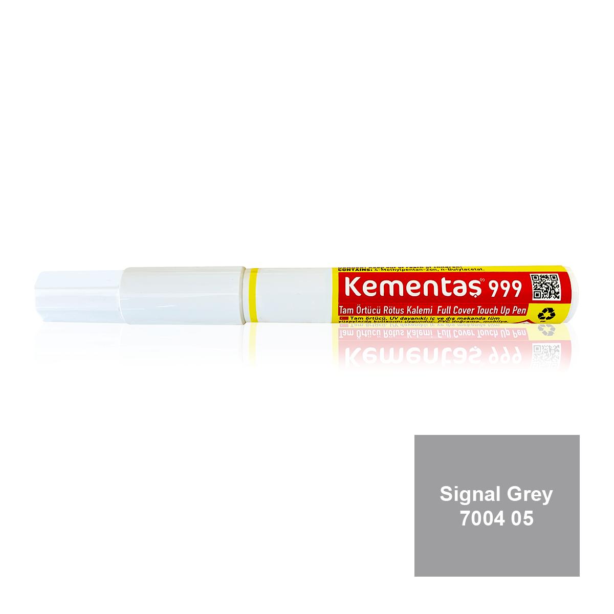 02.11.71.000038-809700 Signal Grey 7004 05 Kalem Tam Örtücü Rötuş Kalemleri