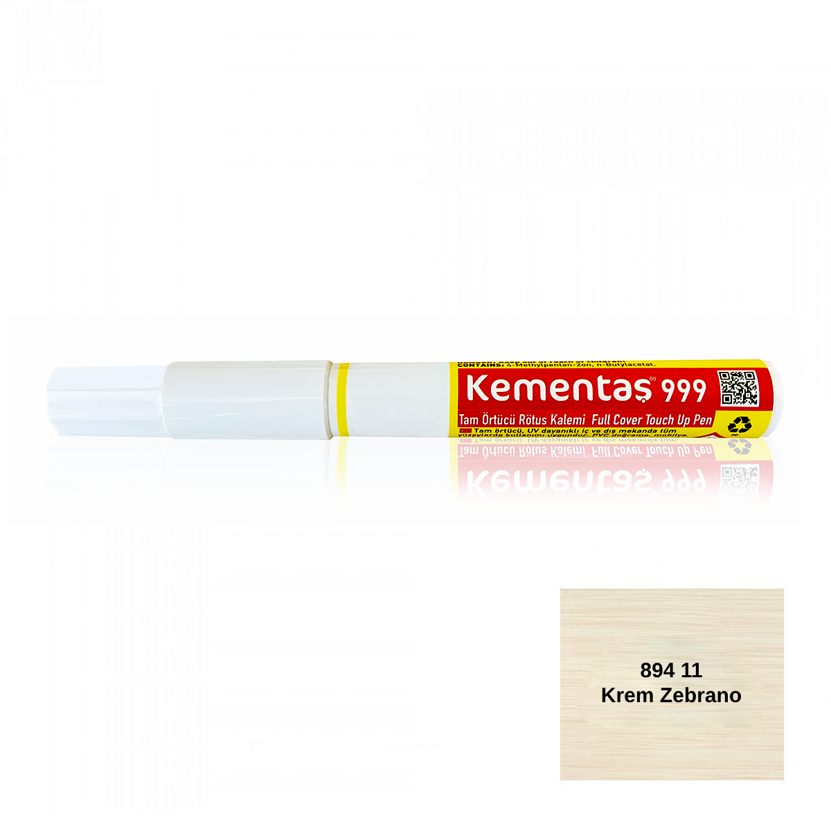 894 11 Krem Zebrano Tam Örtücü Rötuş Kalemi Tam Örtücü Rötuş Kalemleri
