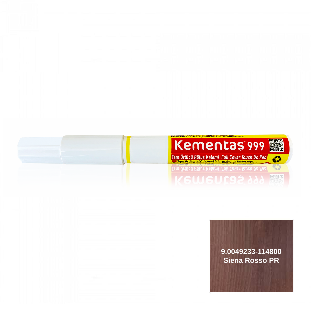 9.0049233-114800 Siena Rosso PR Rötuş Kalemi Tam Örtücü Rötuş Kalemleri