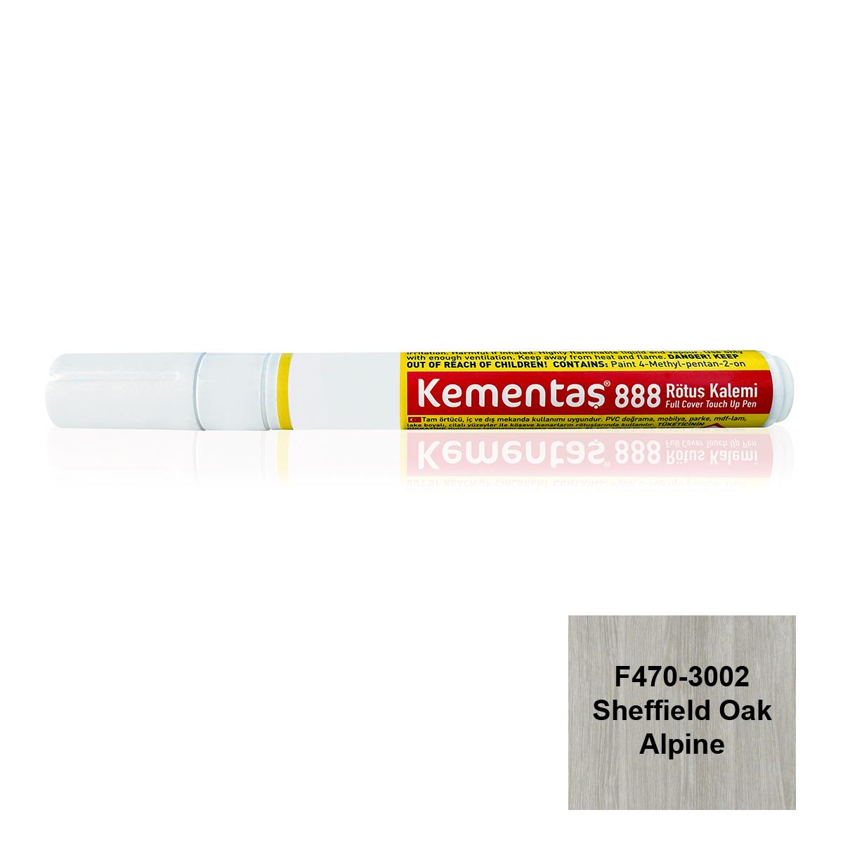 F470-3002 Sheffield Oak AlpineTam Örtücü Rötuş Kal Tam Örtücü Rötuş Kalemleri