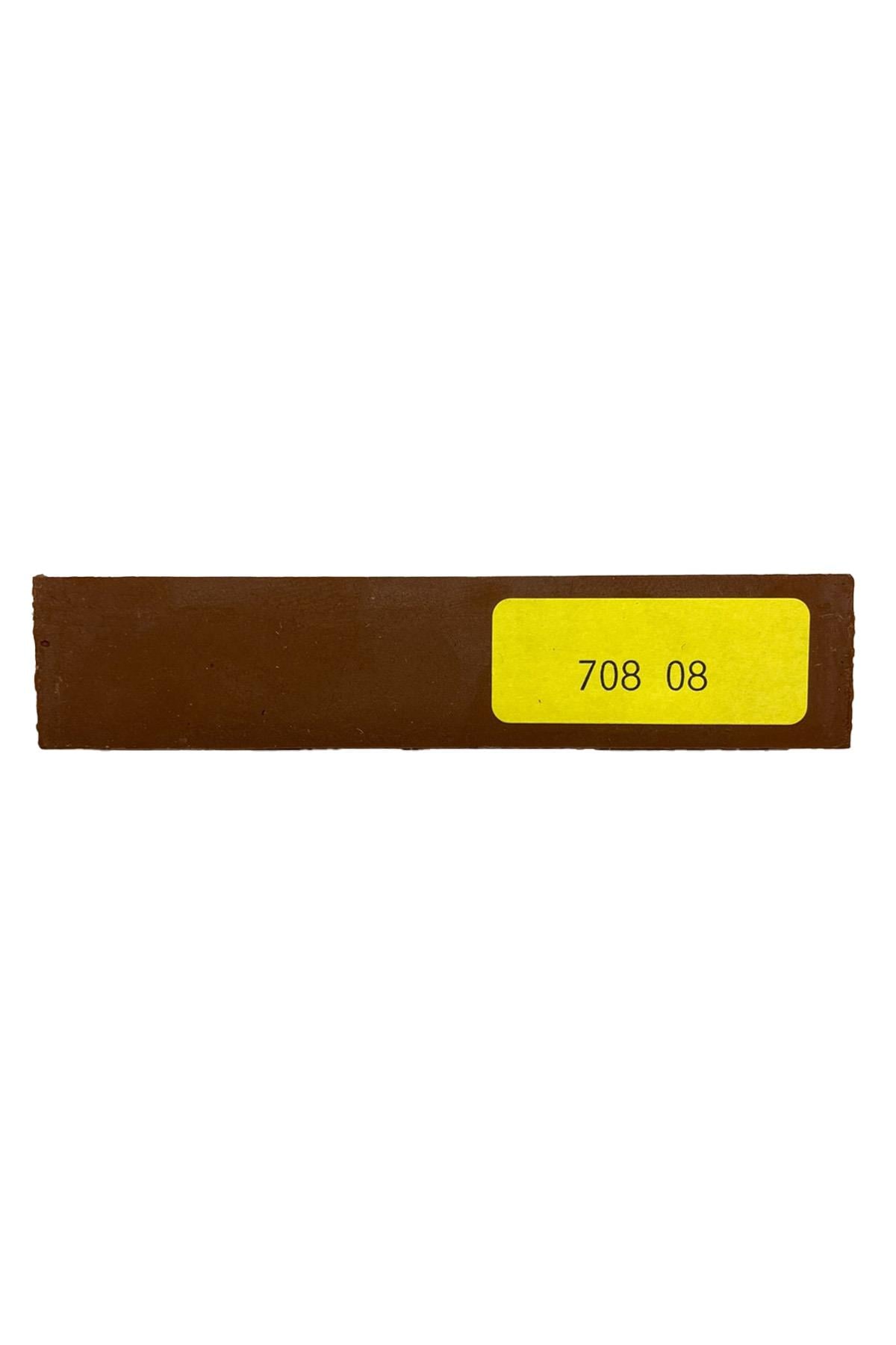 Sert Tamir Mumları 708 08 Koyu Pelesenk 8cm Sert Mum