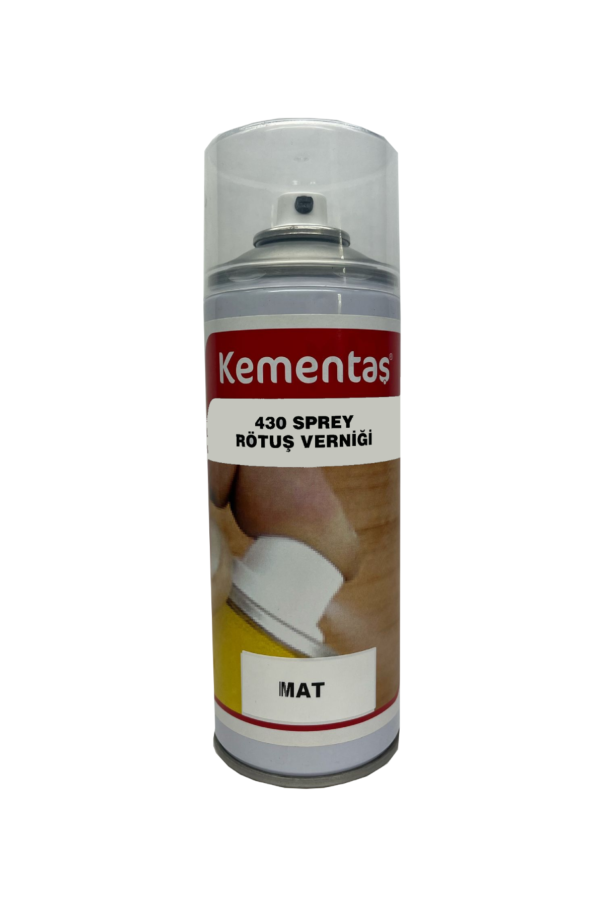 Su Bazlı 338 İpek Mat Ans.PLUS Sprey Vernik 400ml Sprey Vernik