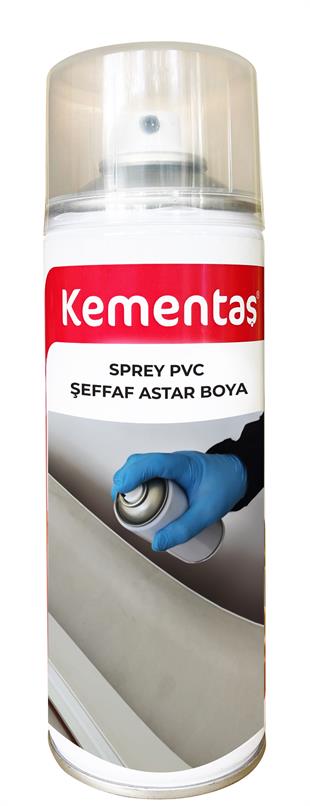 Pvc Astar Şeffaf 400ml Sprey Boya Kementaş Sprey Boya