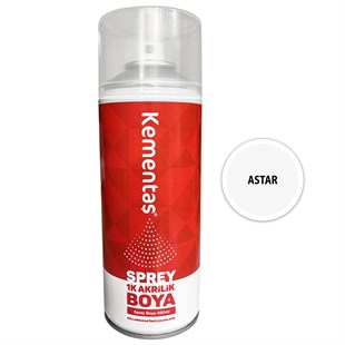 Pvc Astar Şeffaf 400ml Sprey Boya Kementaş Sprey Boya