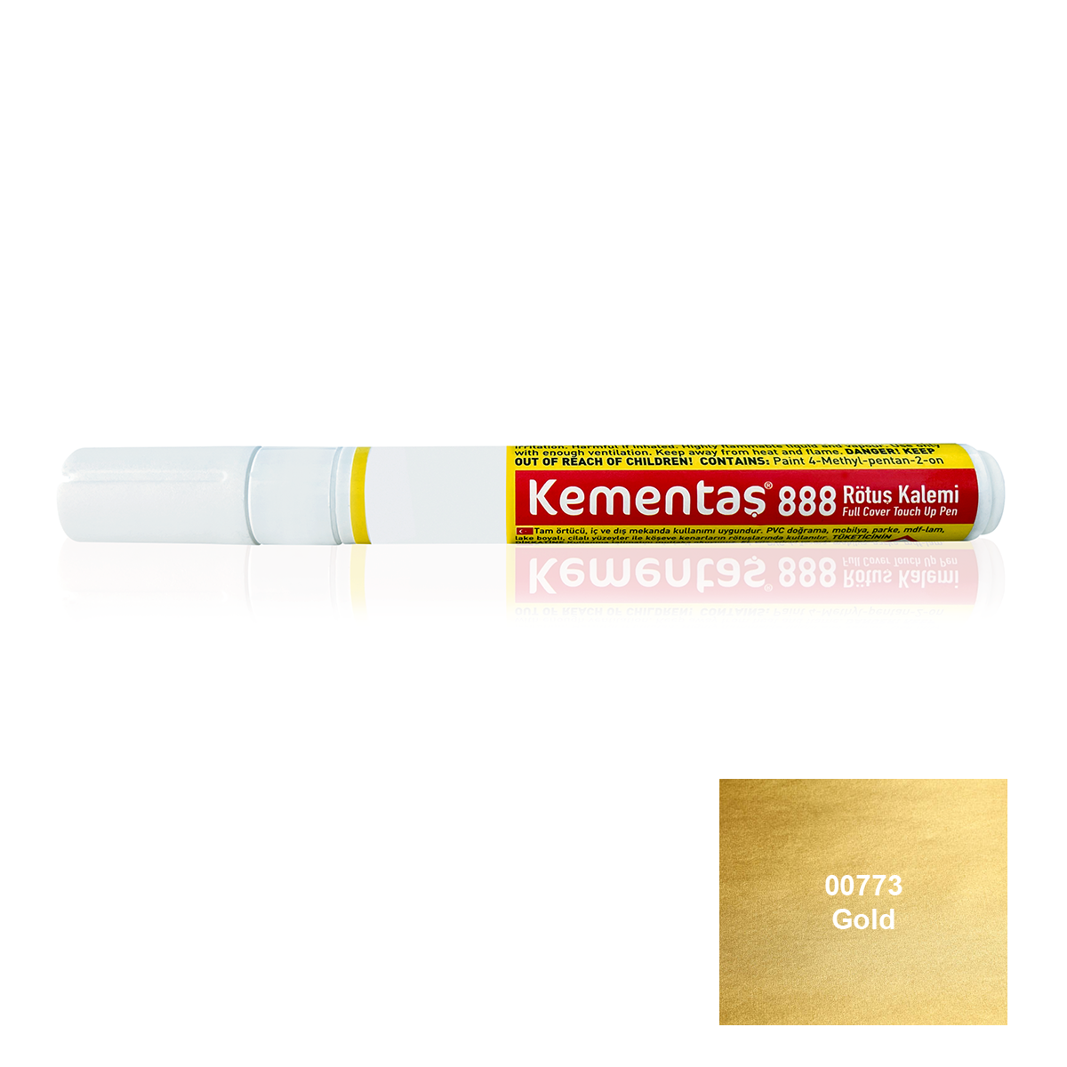 Tam Örtücü Rötuş Kalemleri 00773 Gold Tam Örtücü Mob.Rötüş Kalemi
