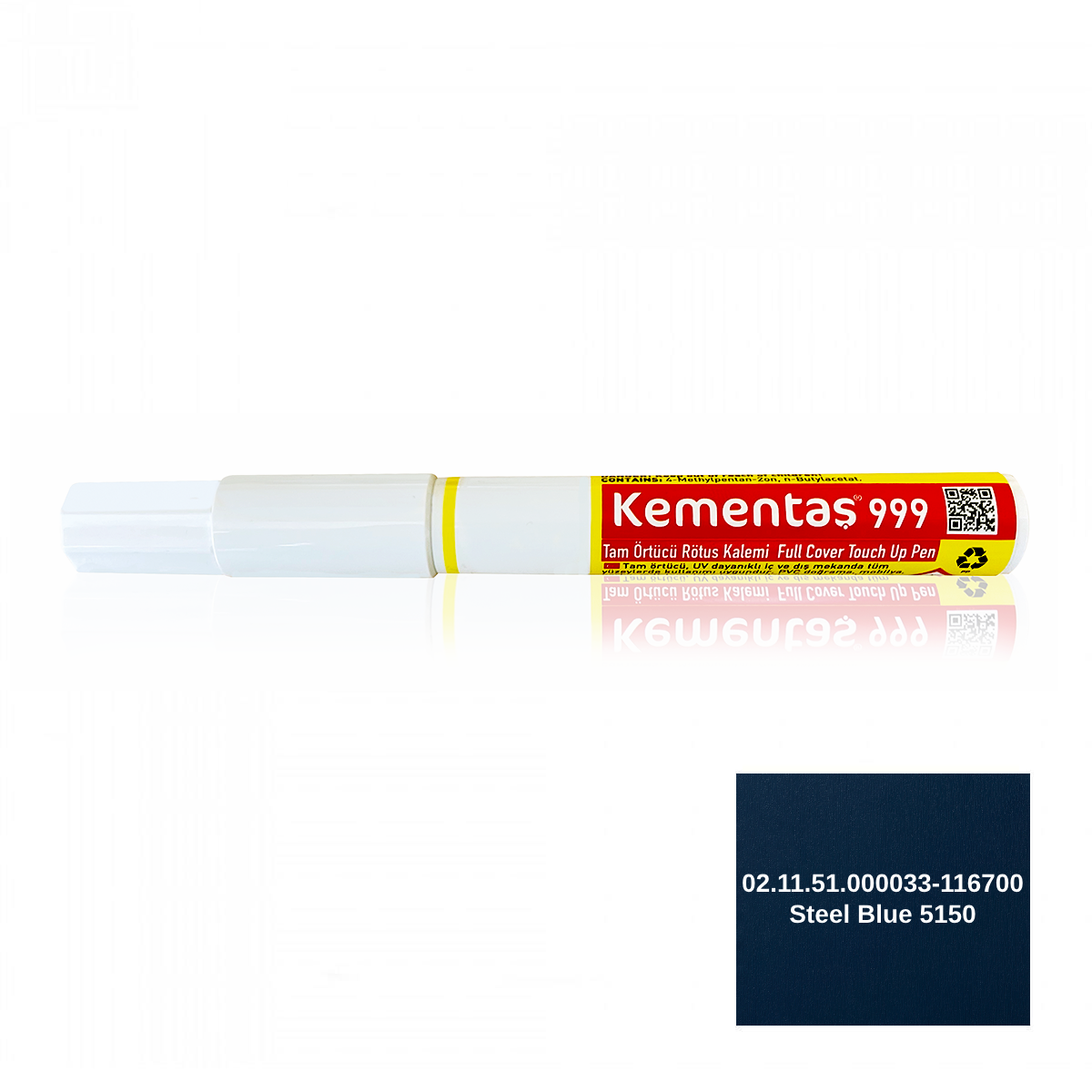 Tam Örtücü Rötuş Kalemleri 02.11.51.000033-116700 Steel Blue 5150 Rötuş Kalem