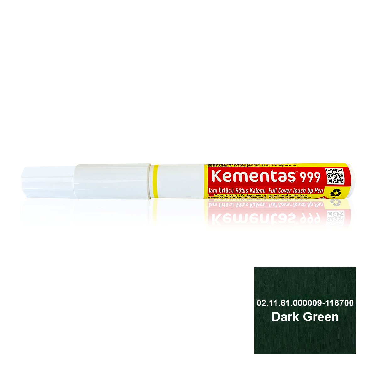 02.11.61.000009-116700 Dark Green 6125 05 Tam Örtücü Rötuş Kalemleri