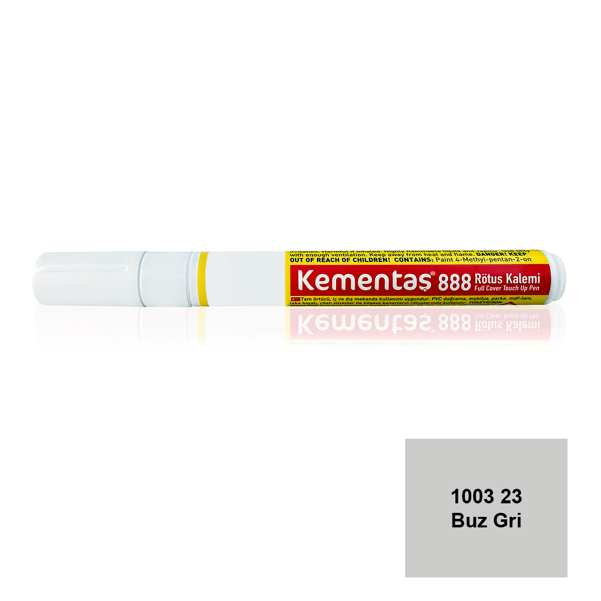 Tam Örtücü Rötuş Kalemleri 1003 23 Buz Gri Tam Örtücü Rötuş Kalemi