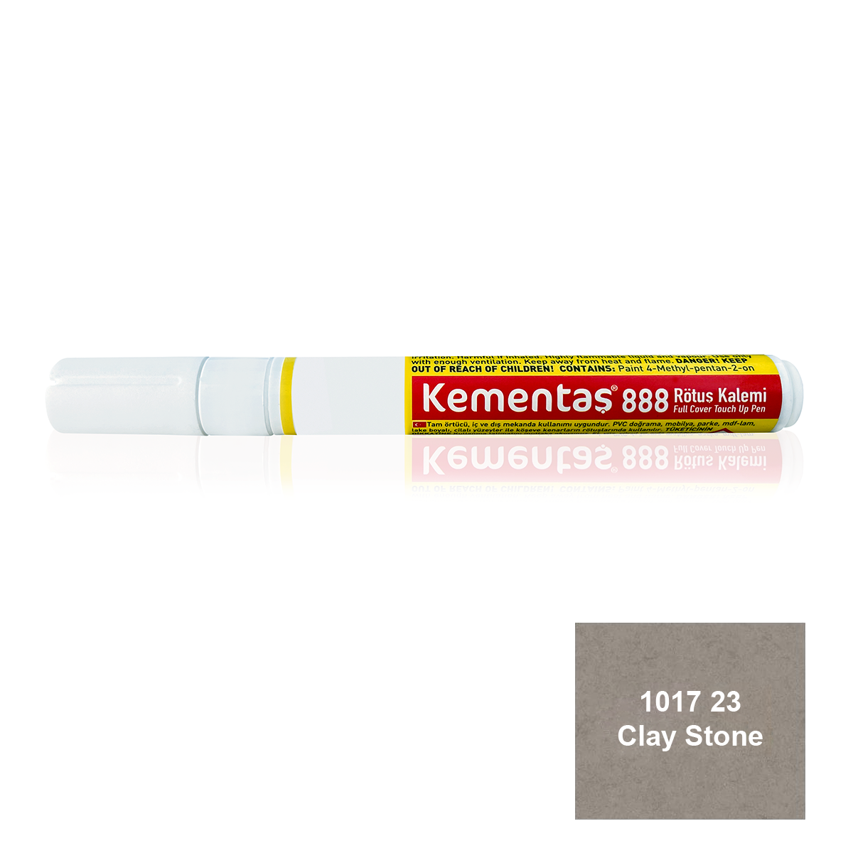 1017 23 Clay Stone Tam Örtücü Rötuş Kalemi Tam Örtücü Rötuş Kalemleri