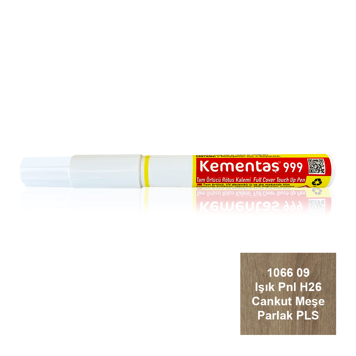 1066 09 Işık Pnl H26 Cankut Meşe Parlak PLS Kalemi Tam Örtücü Rötuş Kalemleri