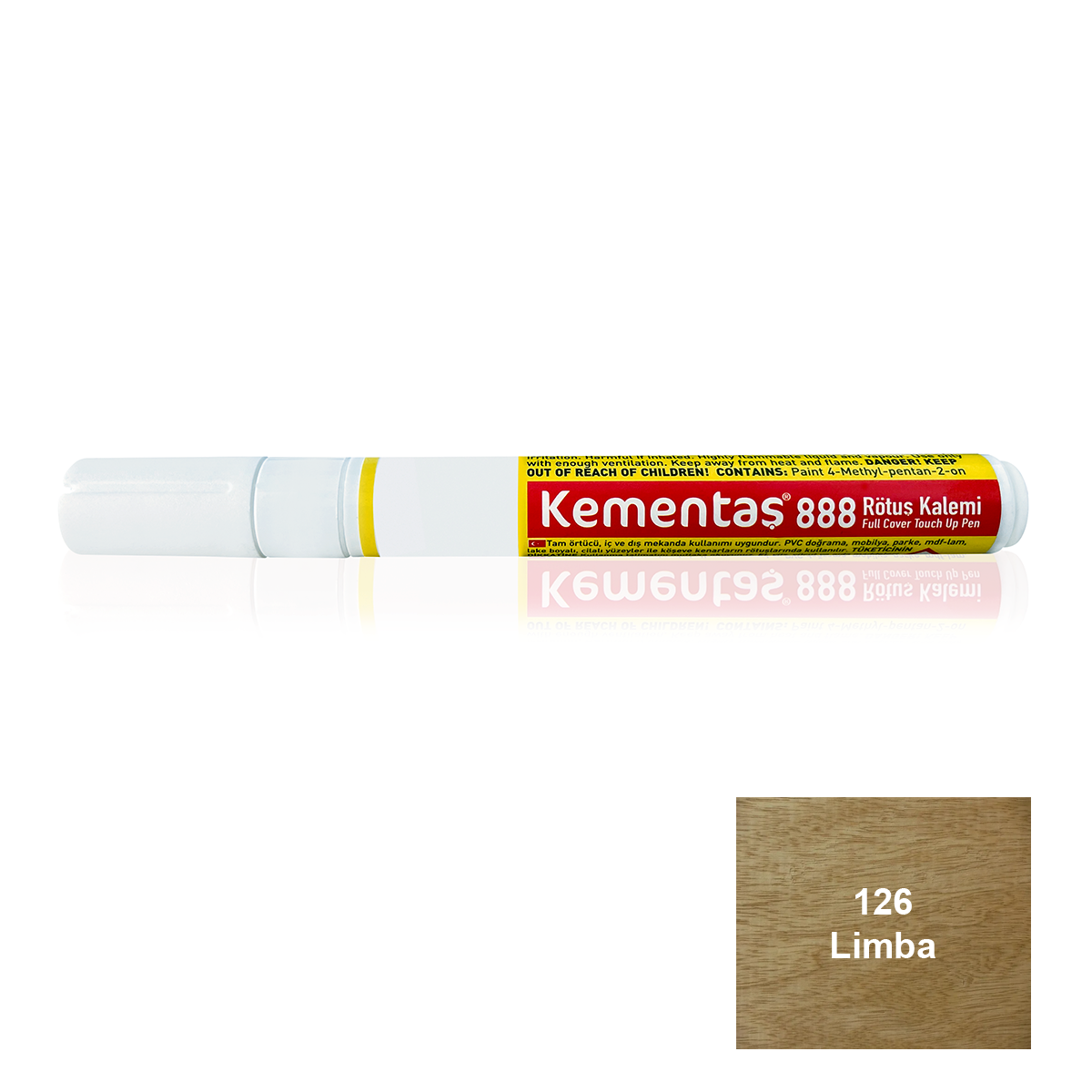 126 Limba Tam Örtücü Rötuş Kalemi Tam Örtücü Rötuş Kalemleri