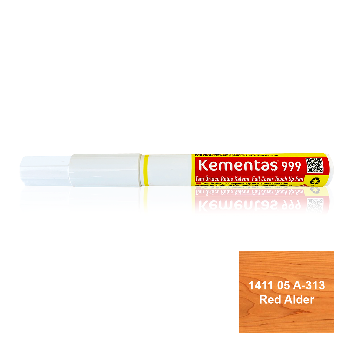 1411 05 A-313 Red Alder Tam Örtücü Rötuş Kalemi Tam Örtücü Rötuş Kalemleri