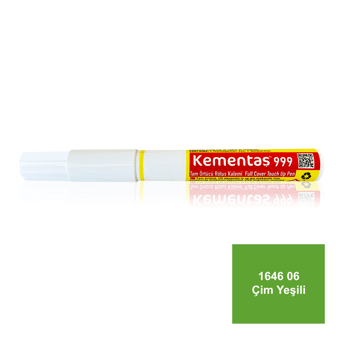 Tam Örtücü Rötuş Kalemleri 1646 06  (KB) Çim Yeşili Tam Örtücü Kalemi