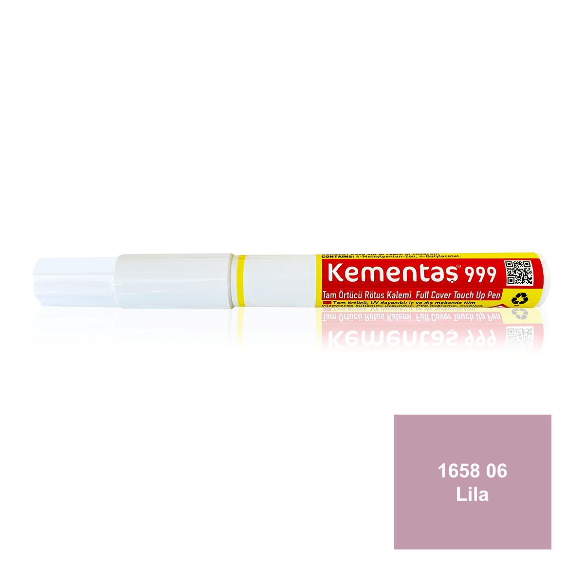 1658 06 (KB) Lila Tam Örtücü Rötuş Kalemi Tam Örtücü Rötuş Kalemleri
