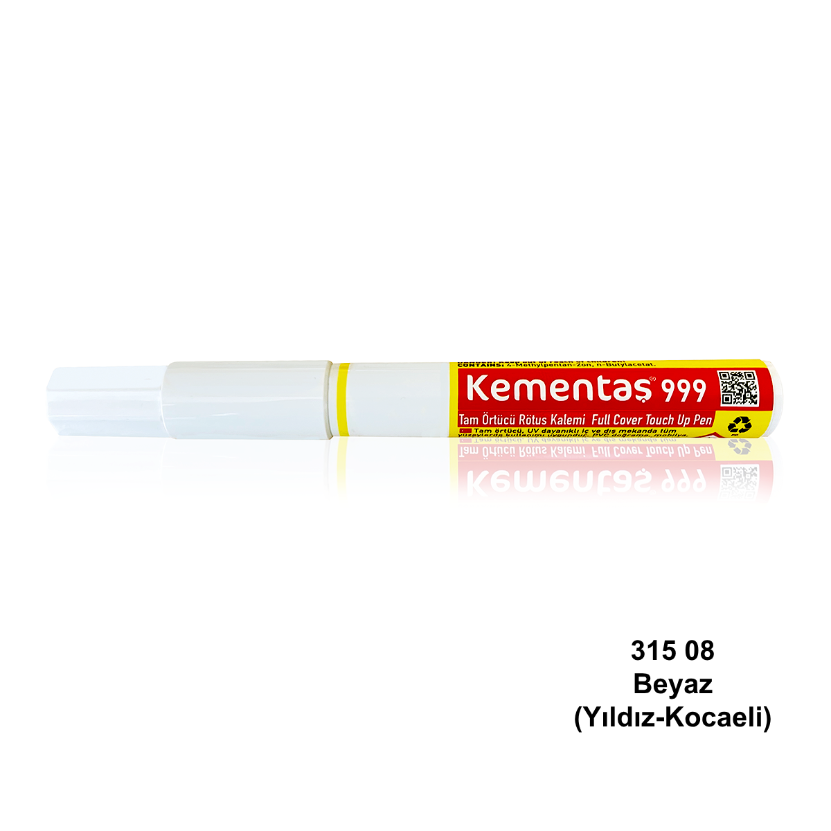 Tam Örtücü Rötuş Kalemleri 315 08 Beyaz (Yıldız-Kocaeli) Rötuş Kalemi