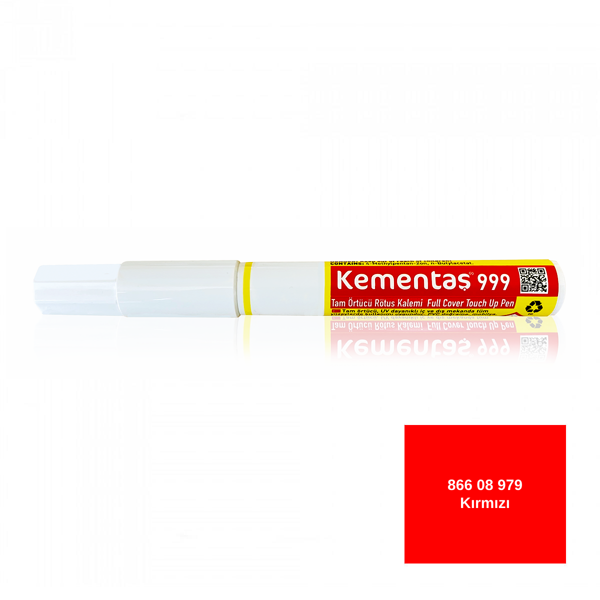 Tam Örtücü Rötuş Kalemleri 866 08 979 (Kırmızı) Tam Örtücü Rötuş Kalem