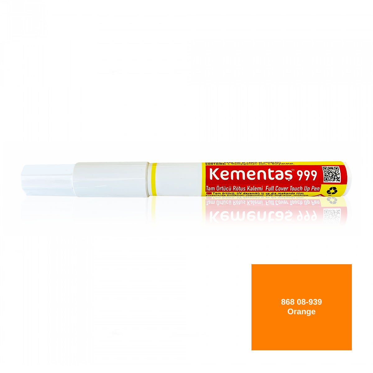 Tam Örtücü Rötuş Kalemleri 868 08 Orange 939 (Turuncu) Tam Örtücü Rötuş Ka