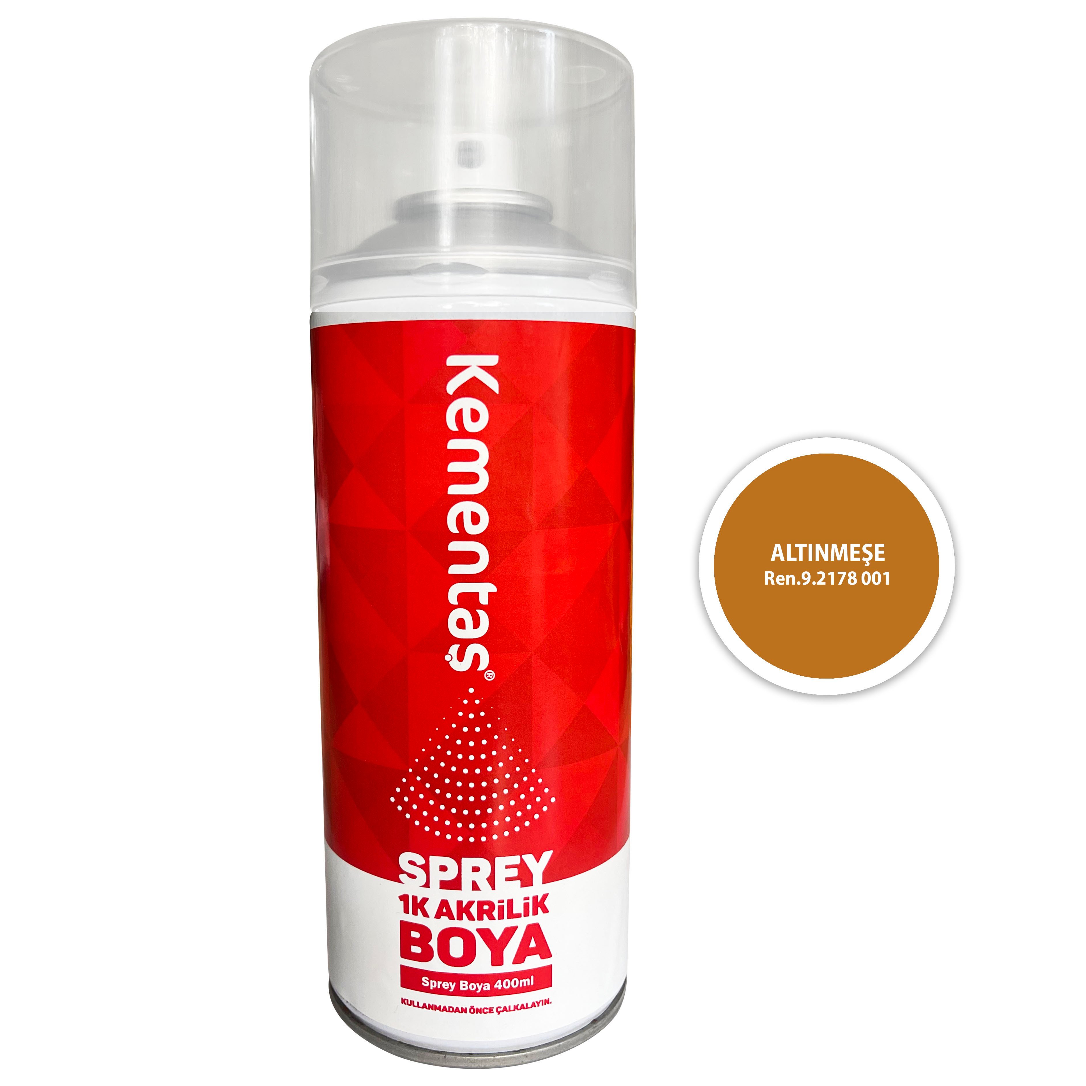 9.2178001-714 96 Altınmeşe Sprey Boya 400ml Kementaş Sprey Boya