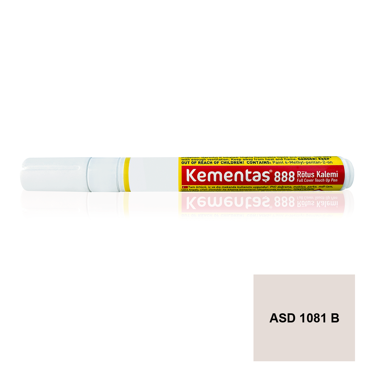 ASD 1081 B Tam Örtücü Rötuş Kalemi Tam Örtücü Rötuş Kalemleri