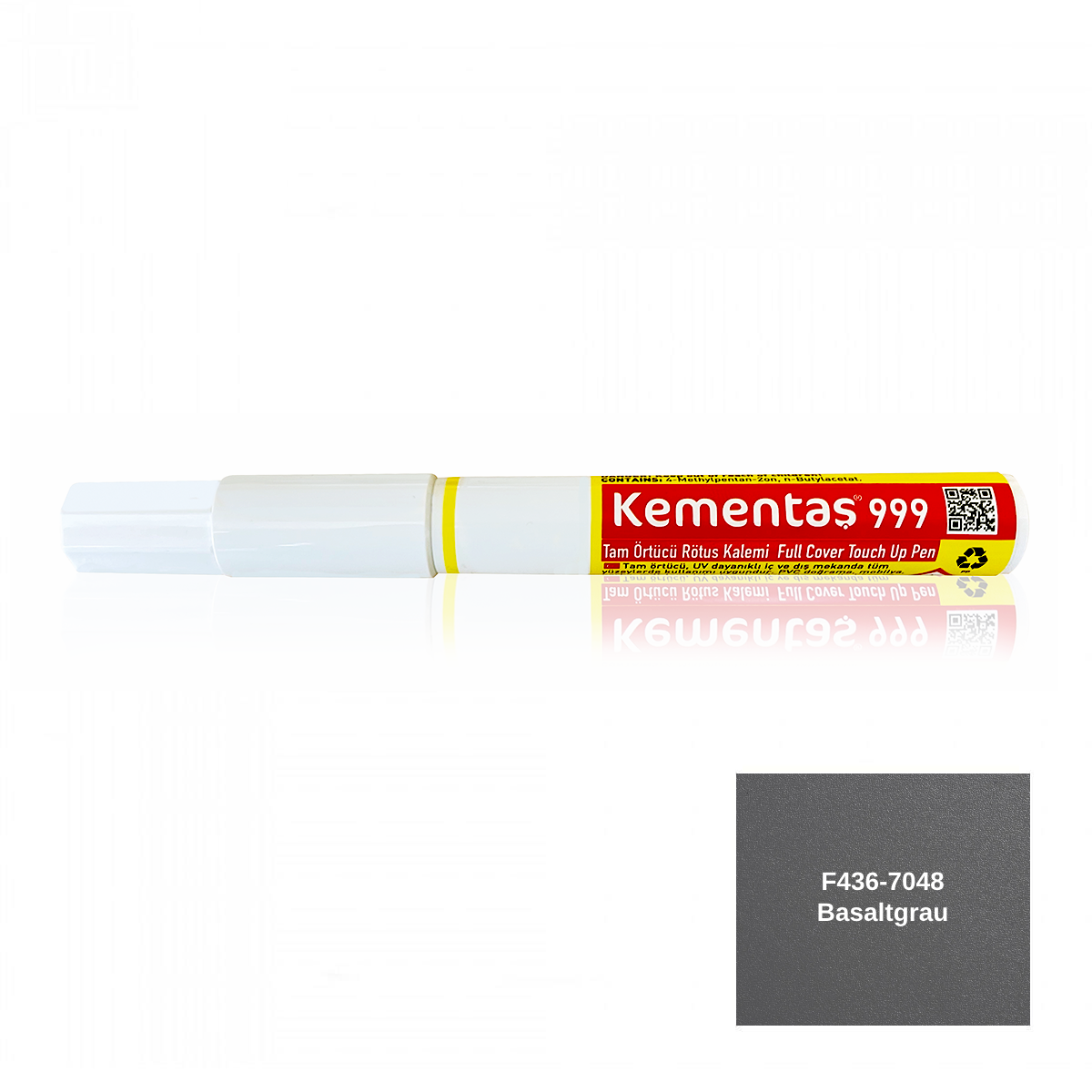 Tam Örtücü Rötuş Kalemleri F436-7048 Basaltgrau Tam Örtücü Rötuş Kalemi