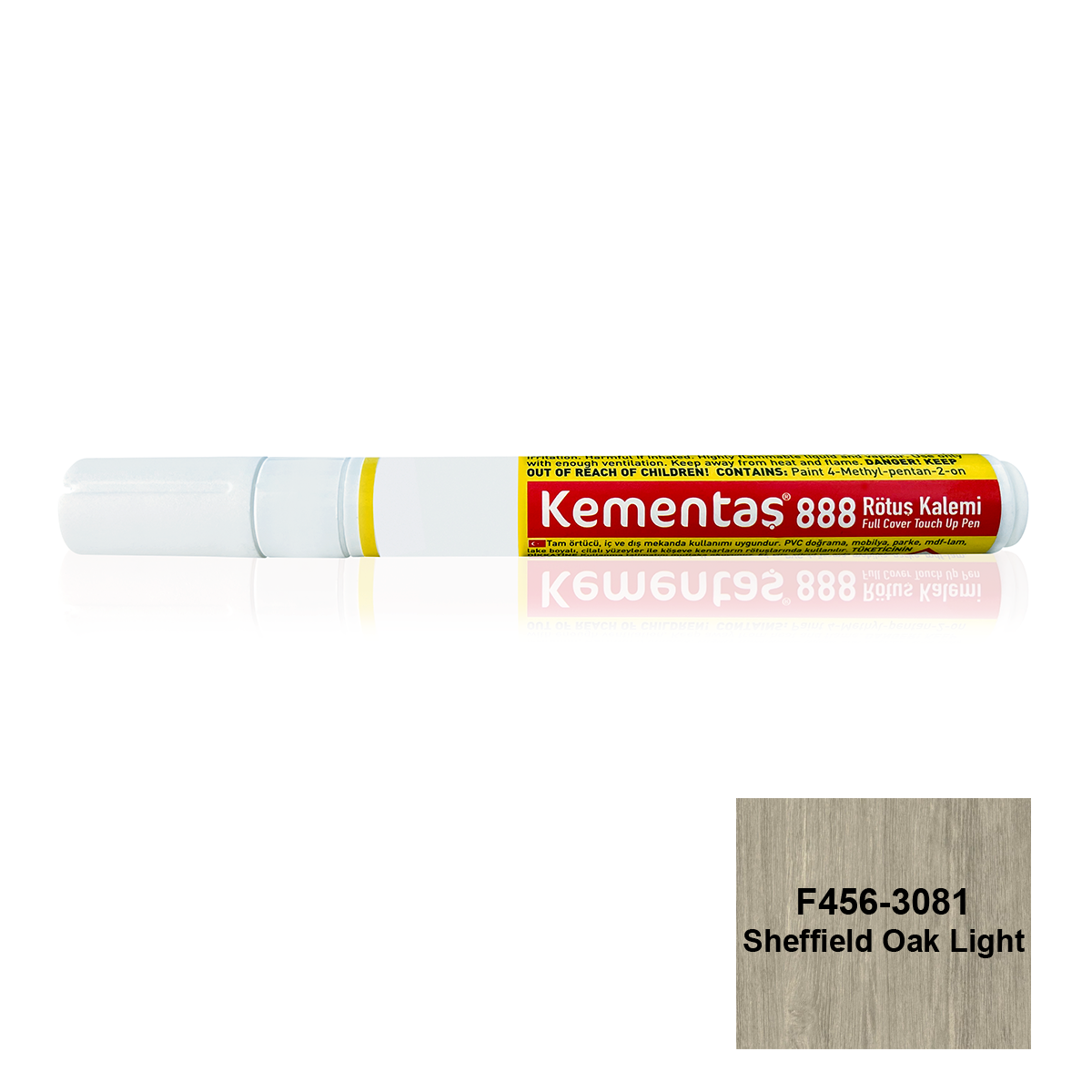 Tam Örtücü Rötuş Kalemleri F456-3081 Sheffield Oak Light Tam Ört.Rötuş Kalemi