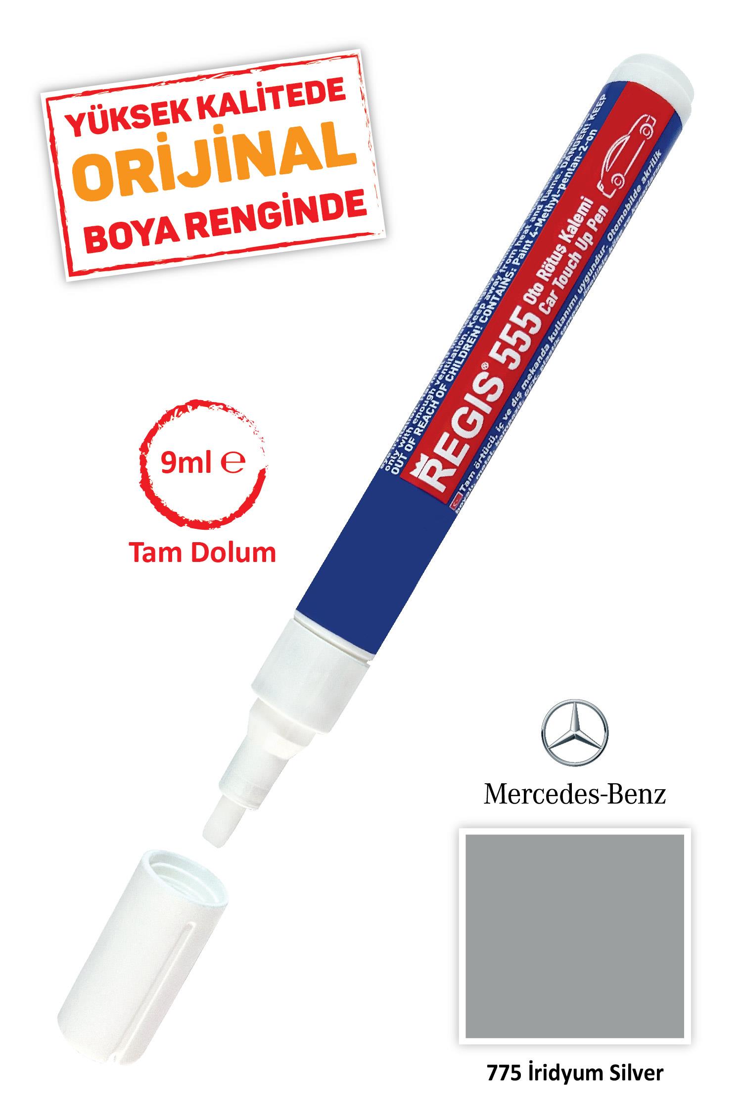 Mercedes 775 İridyum Silber Çizik Giderici Oto Oto Tam Örtücü Rötüş Kalemleri