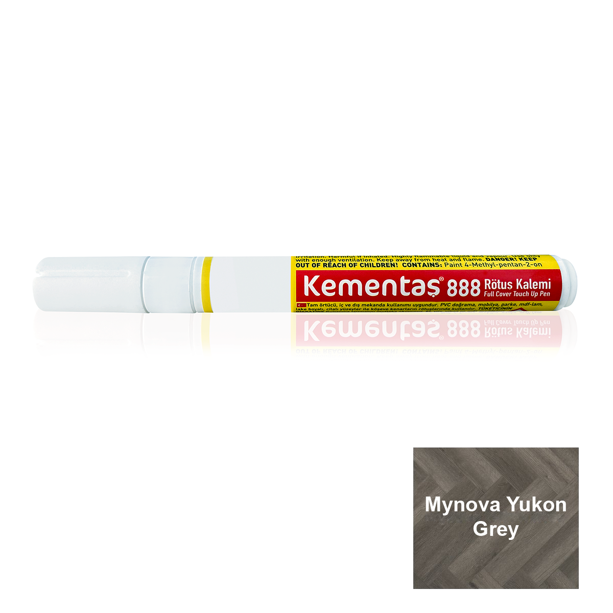 Tam Örtücü Rötuş Kalemleri Mynova Yukon Grey Tam Örtücü Rötuş Kalemi