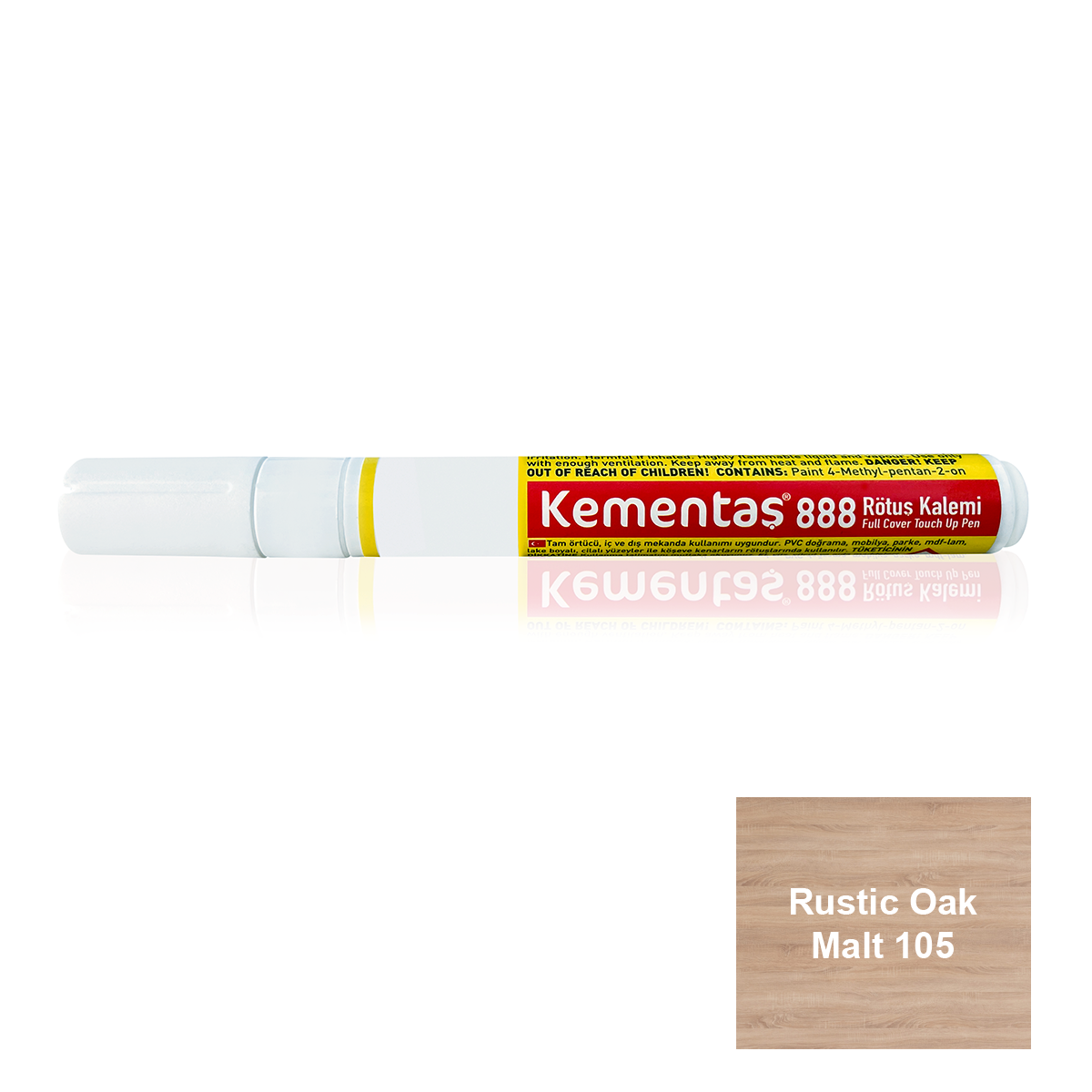 Rustic Oak Malt 105 Tam Örtücü Rötuş Kalemi Tam Örtücü Rötuş Kalemleri