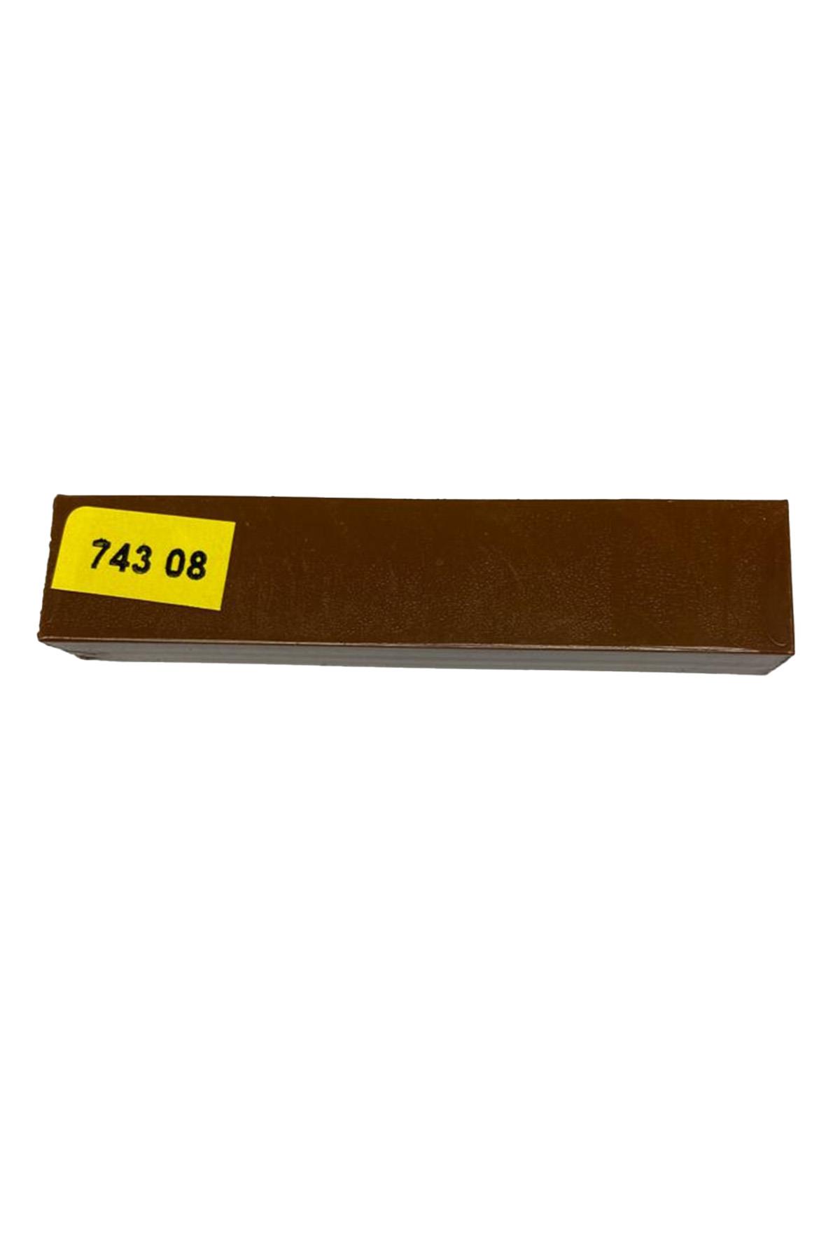Sert Tamir Mumları Plus 743 08 Koyu İreko 8cm Sert Mum PLUS
