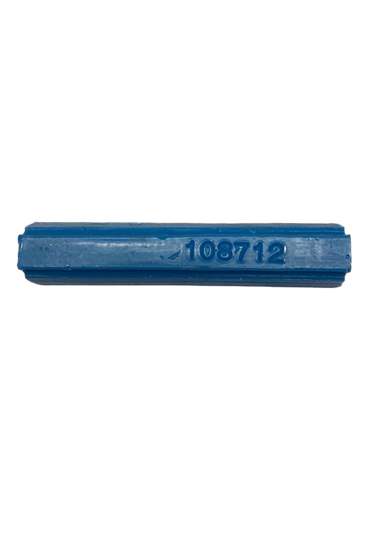 Yumuşak Tamir Mumları 1087 12 Çilek Mavi 8cm Yumuşak Mum