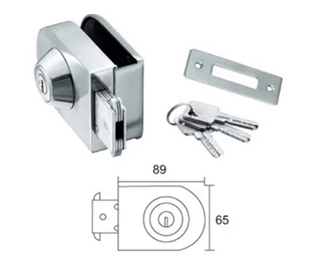 Cam Kapı Emniyet Kilidi