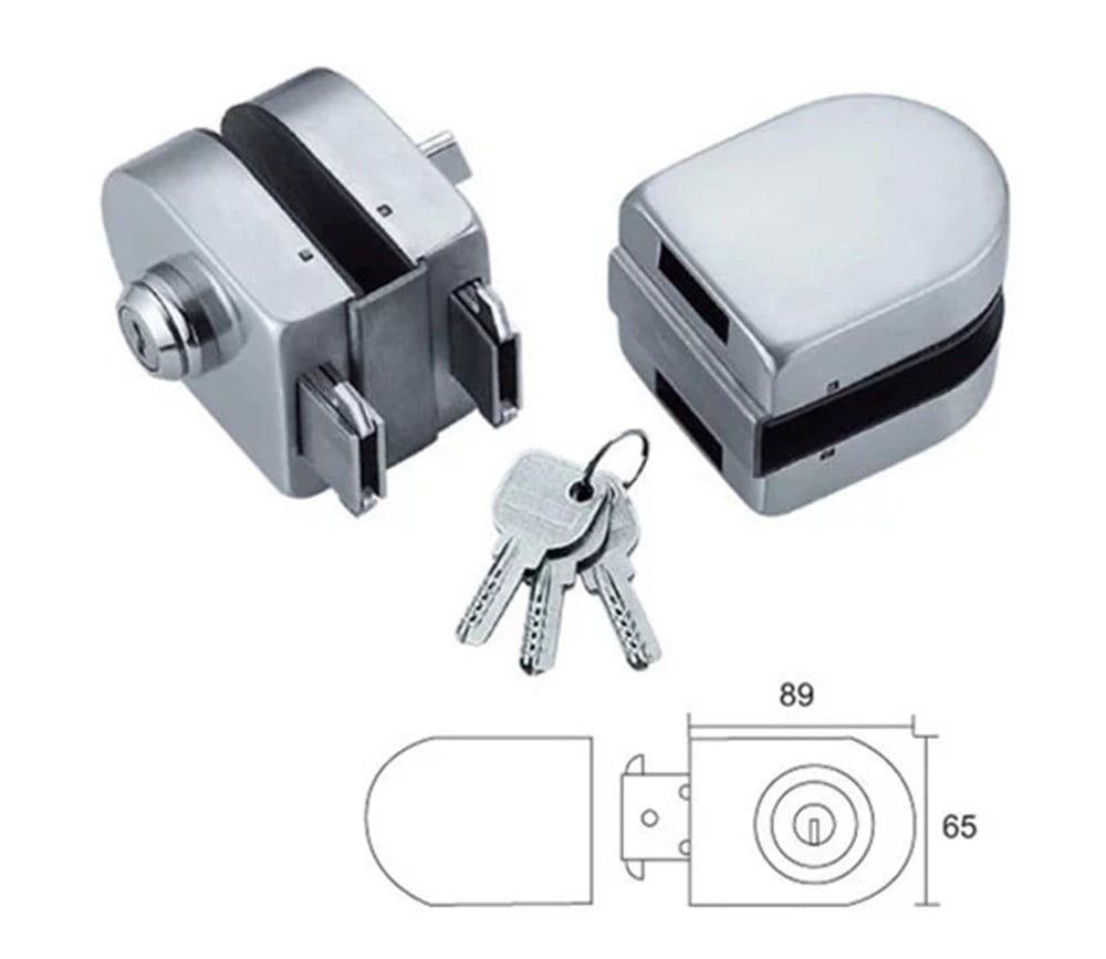 Glassi Cam Kapı Emniyet Kilidi