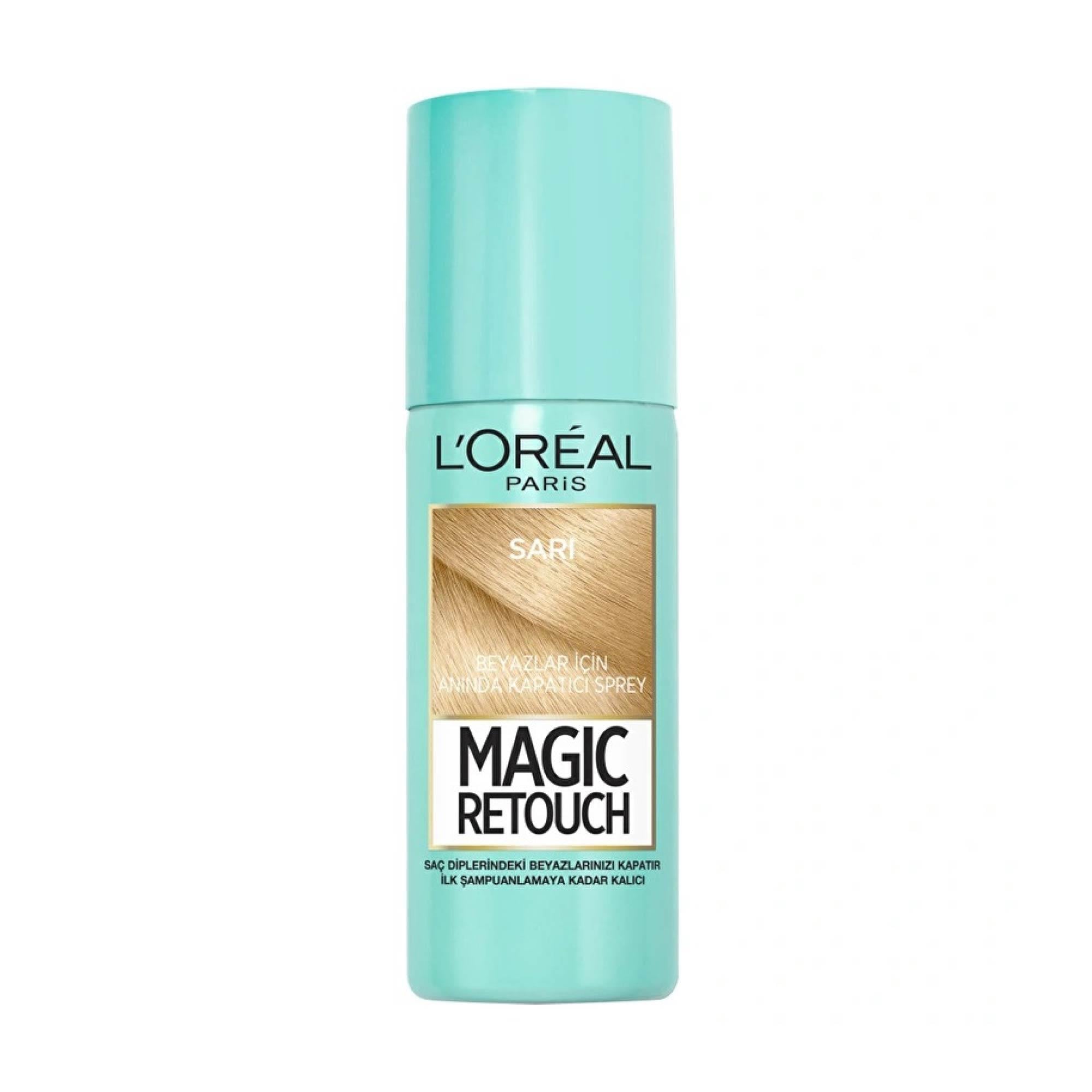 Loreal Paris Magic Retouch Kapatıcı Sarı Saç Spreyi