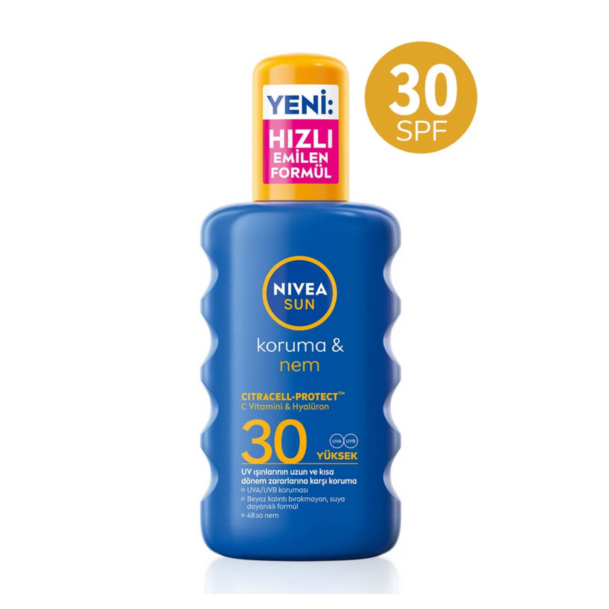 Nivea Sun Koruma & Nem Transparan Güneş Spreyi Spf 30+ 200 ml