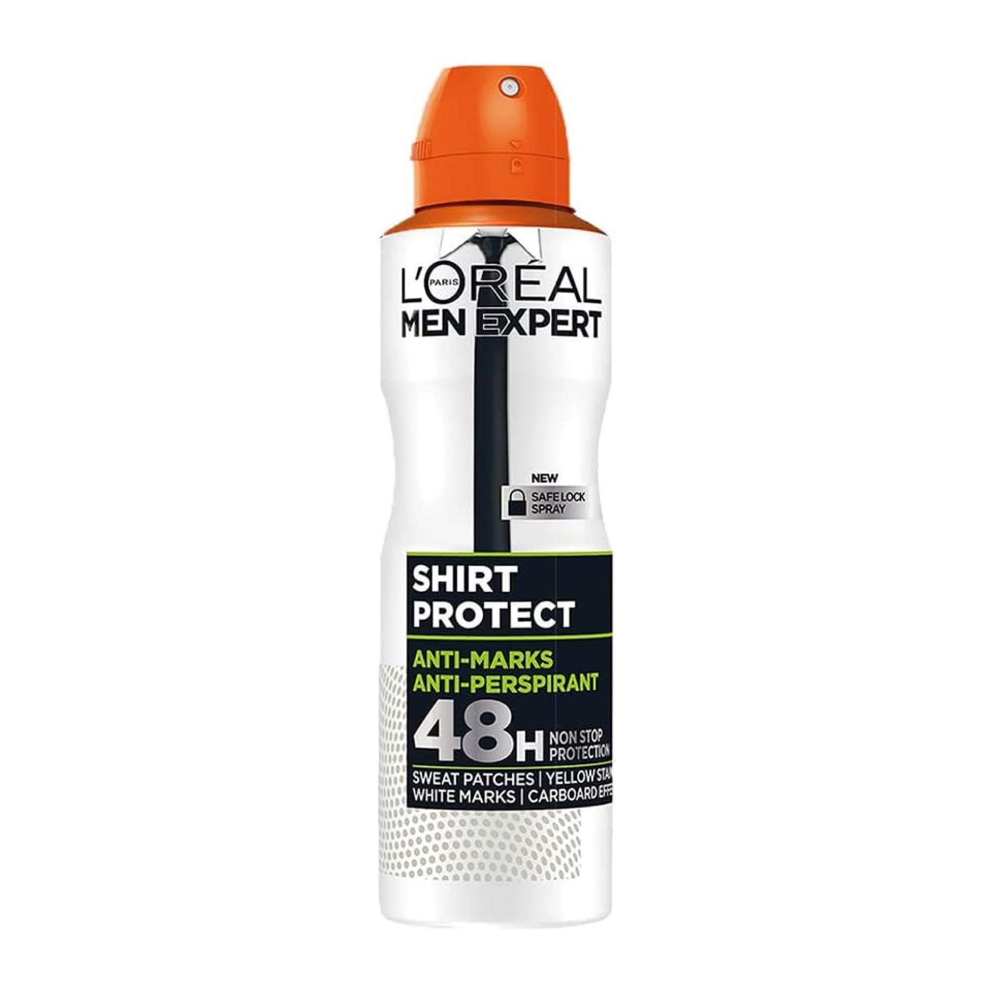 Loreal Paris Men Expert Shirt Protect Anti-Perspirant Deodorant 150 Ml 