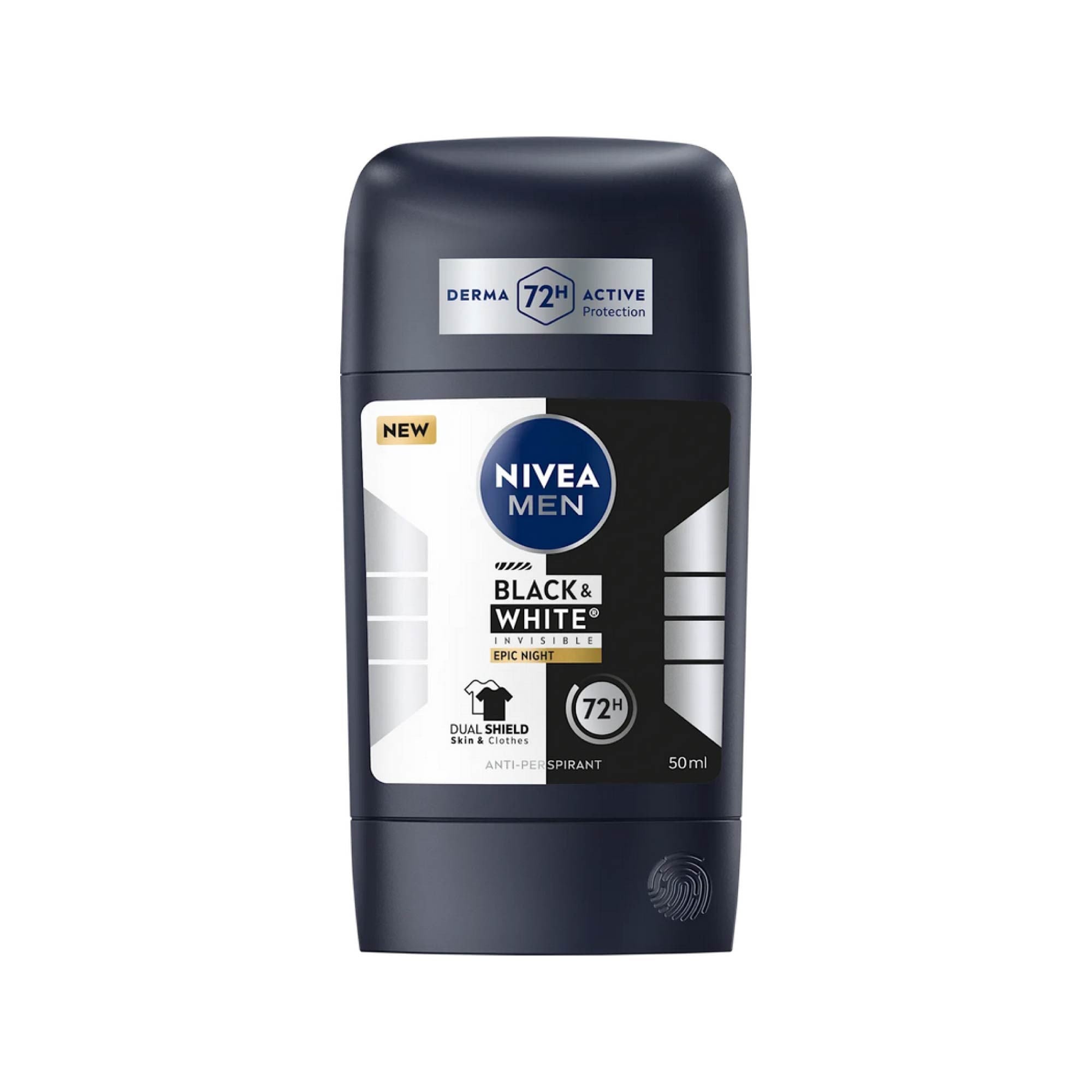 Nivea Men Stick Invisible Black&White Epic Night 50 ml 