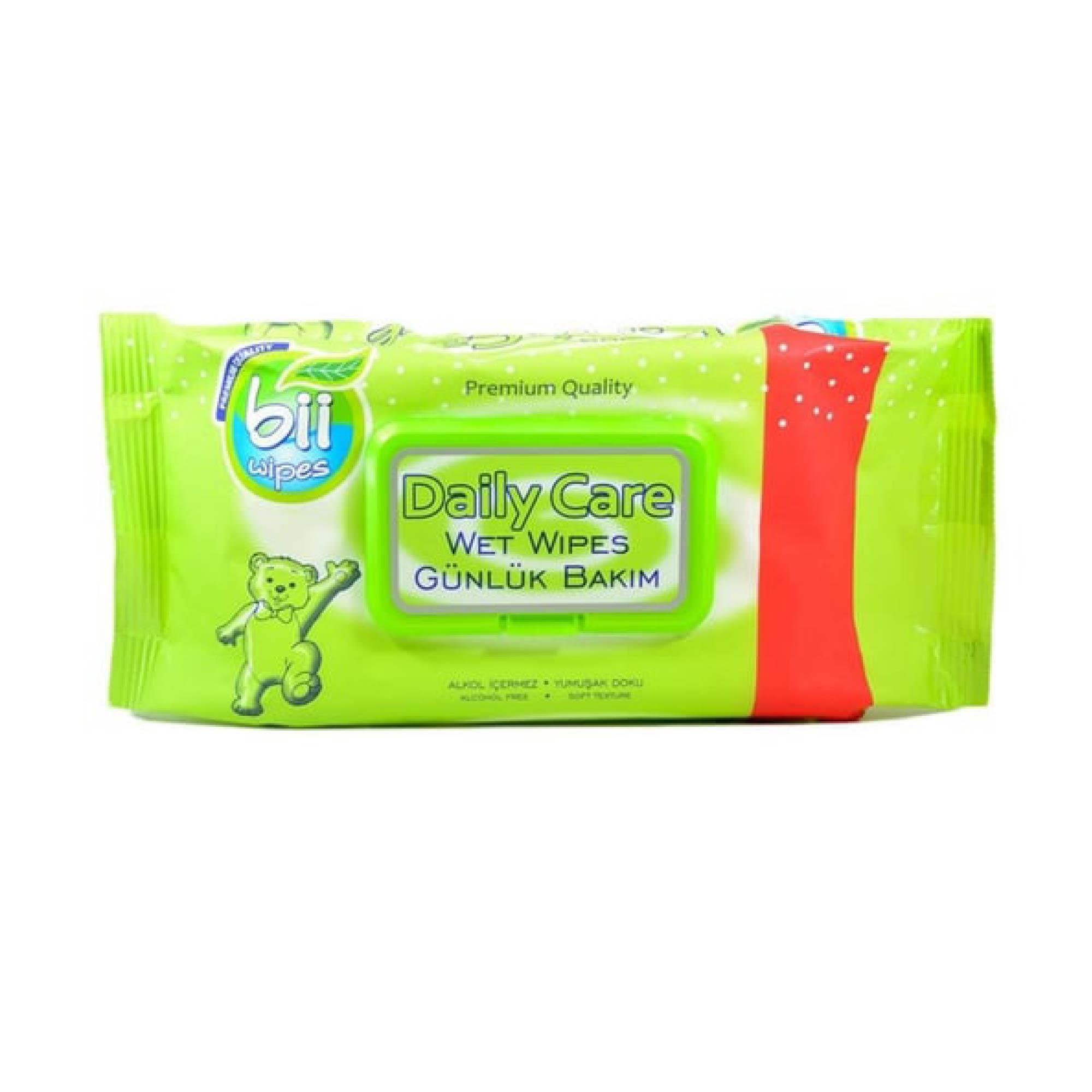 Bii Wipes Daily Care Islak Mendil 60 'lı 