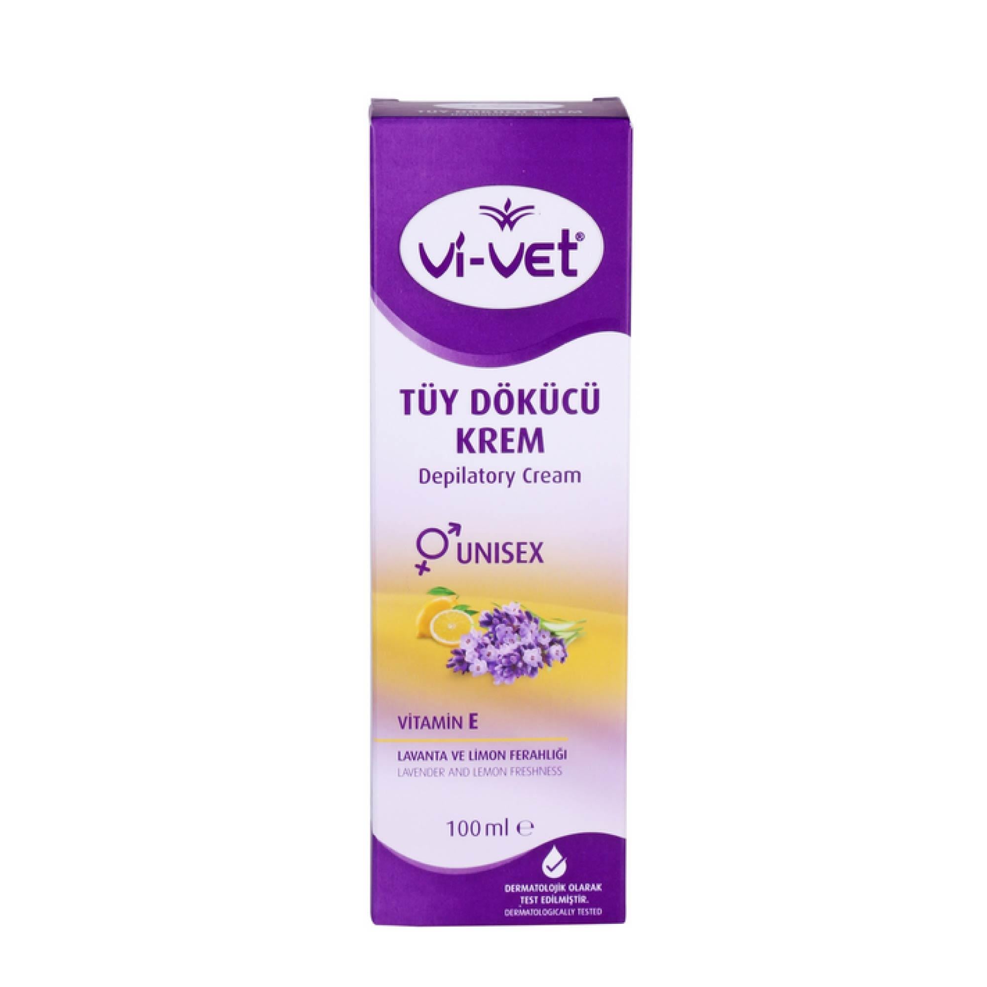 Vivet Tüy Dökücü Krem Unisex 100 ml