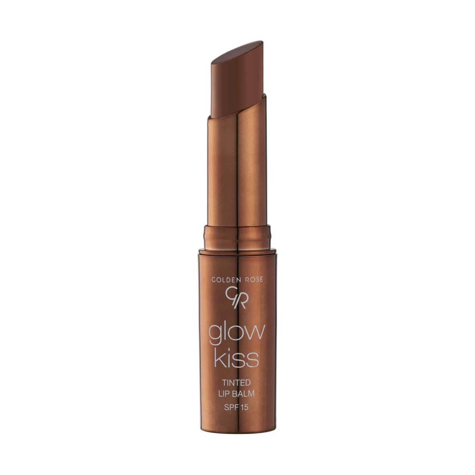 Golden Rose Glow Kiss Tinted Lip Balm 06 Cohoco Cake