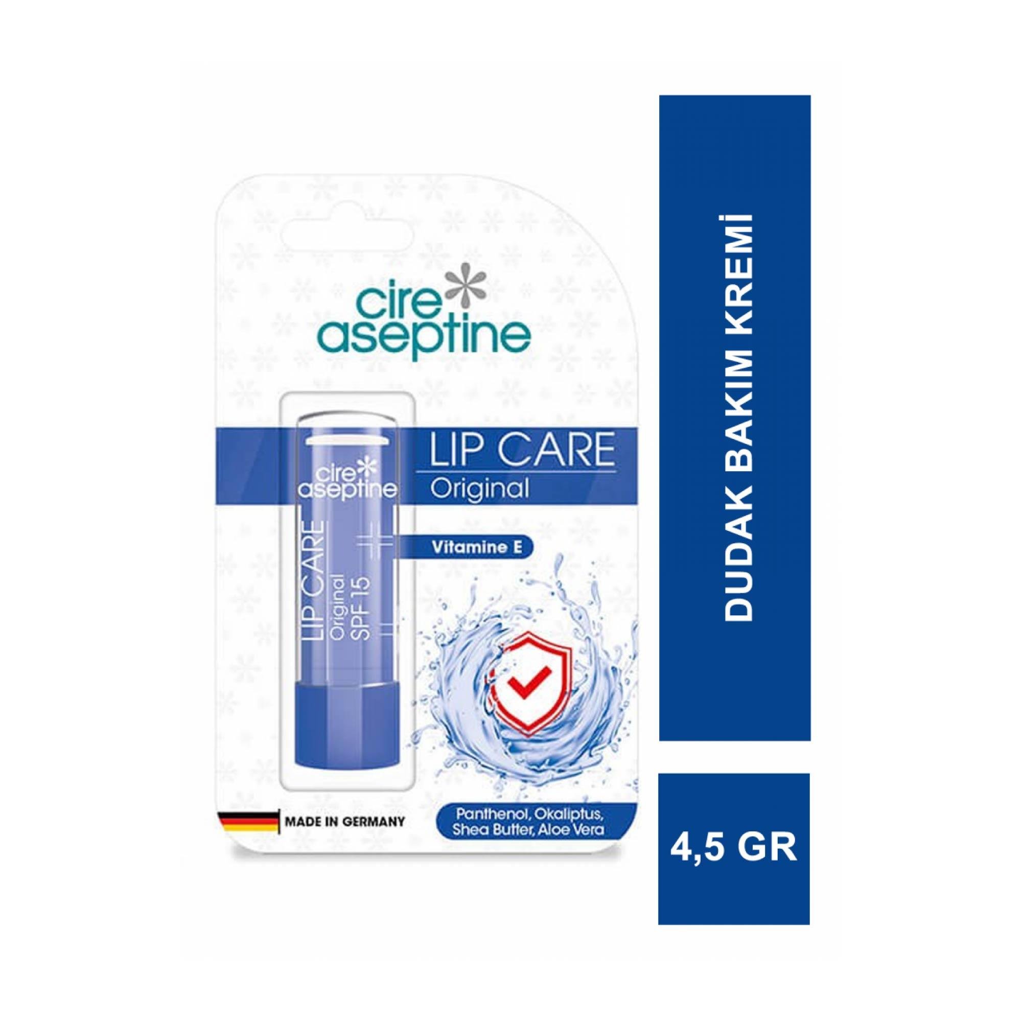 Cire Aseptine Lip Balm-Dudak Balmı Original