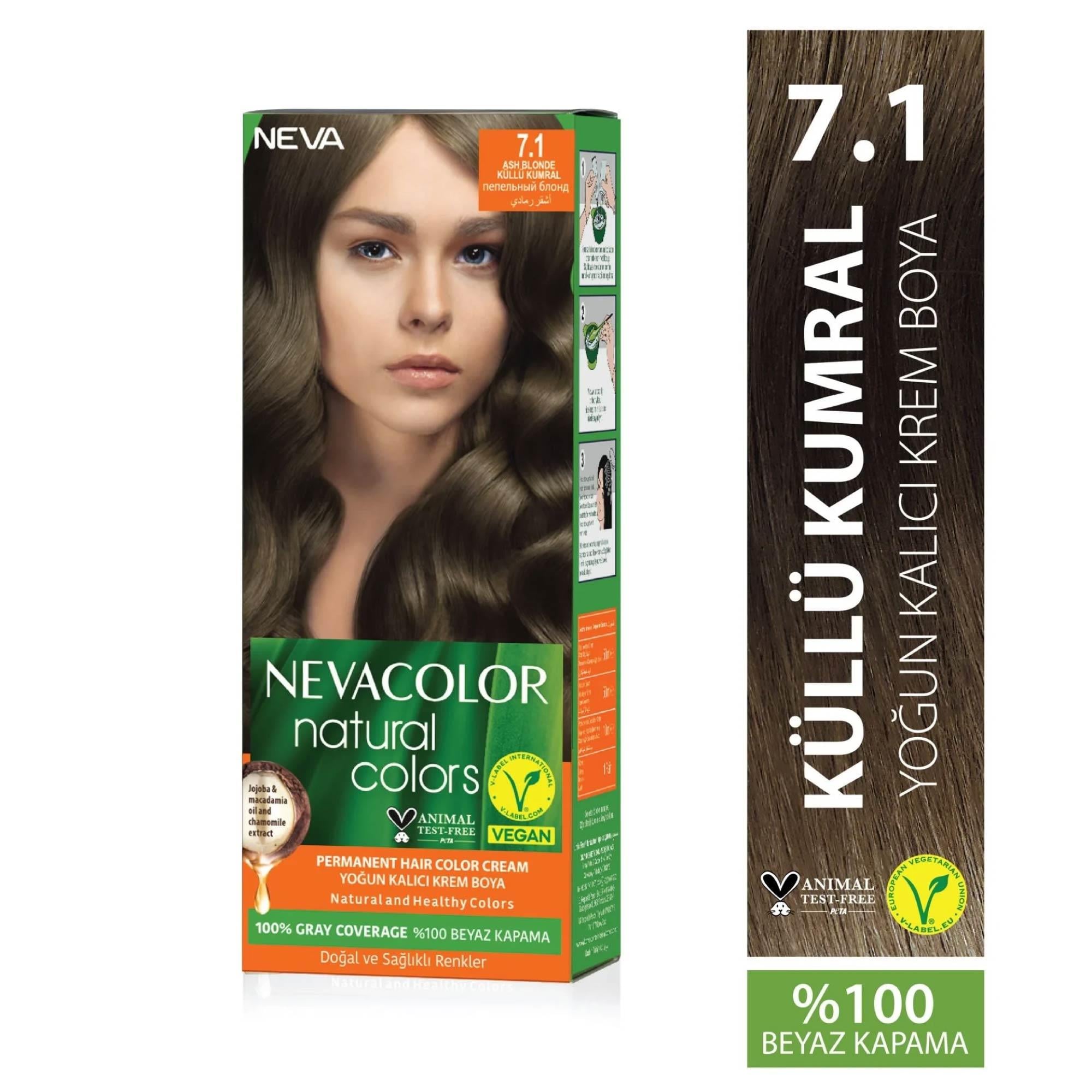 Nevacolor Natural Colors Set Boya Küllü Kumral 7.1