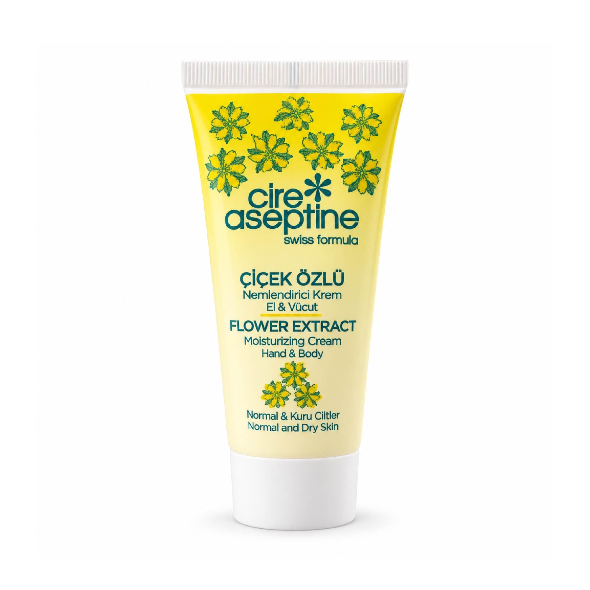 Cire Aseptine Çiçek Özlü Tüp Krem 50ml
