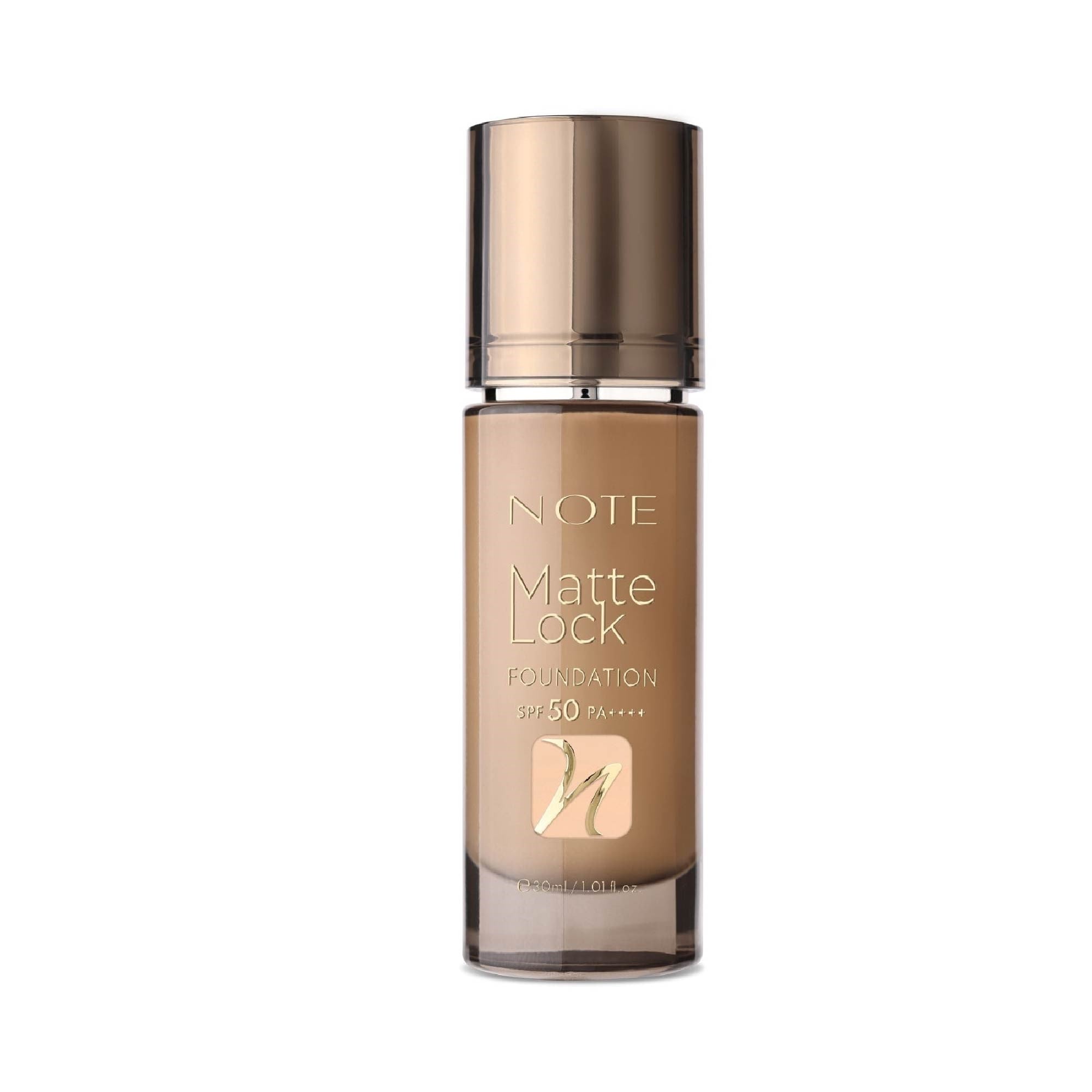 Note Matte Lock Foundation 100 Velvet Beige SPF 50 Yoğun Kapatıcı Mat Bitişli Fondöten