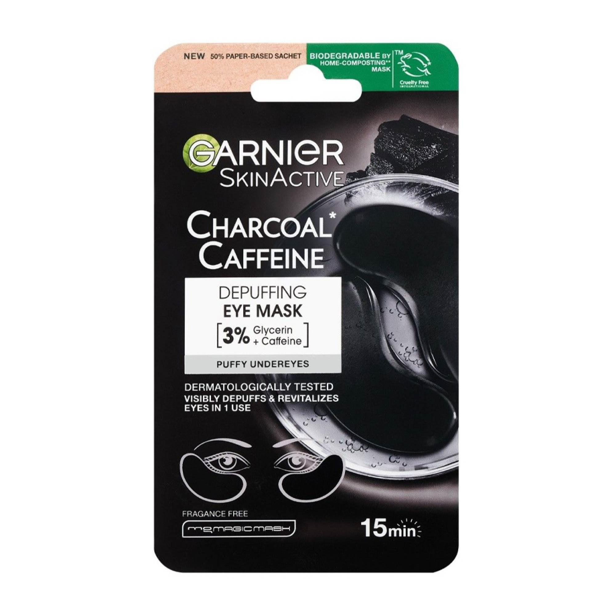 Garnier Kömür & Kafein Şişkinliklere Karşı Göz Maskesi 