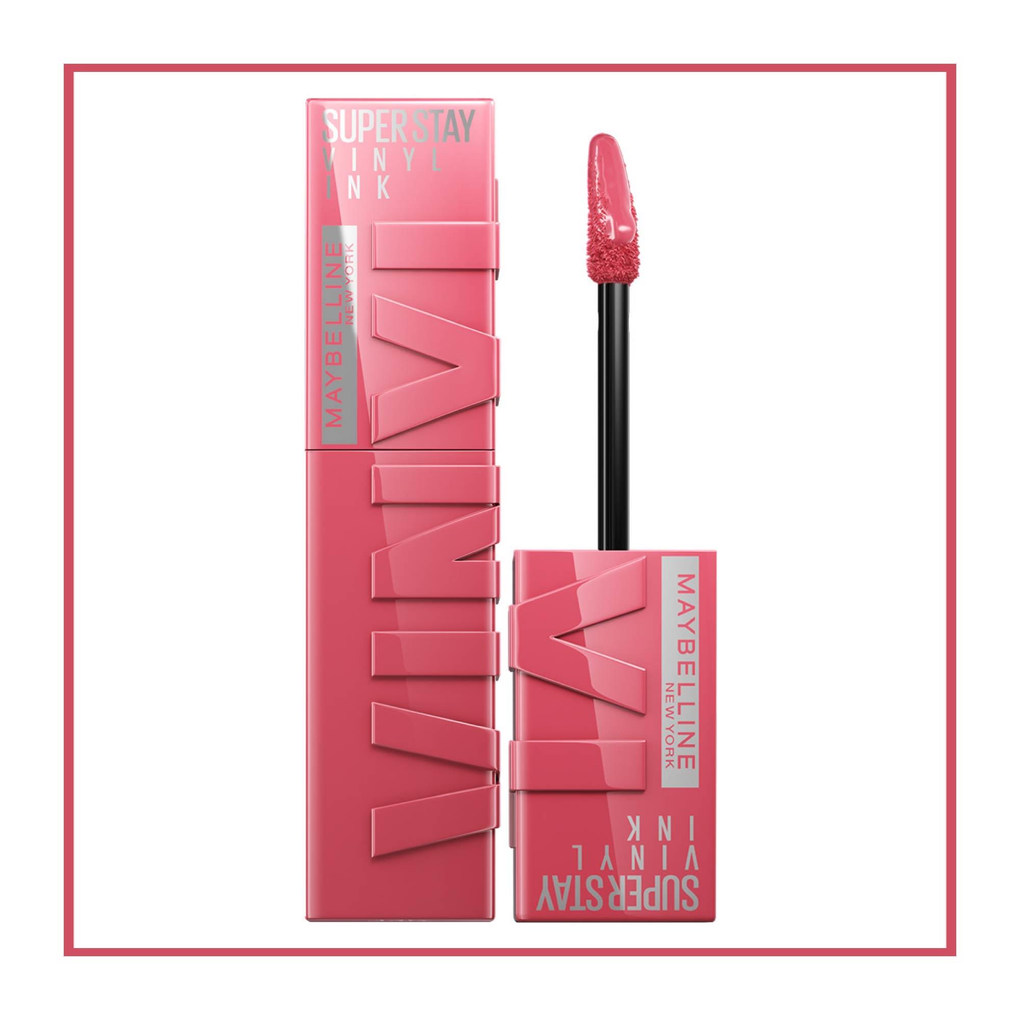 Maybelline New York Super Stay Vinyl Ink Uzun Süre Kalıcı Likit Parlak Ruj No:145 Rogue